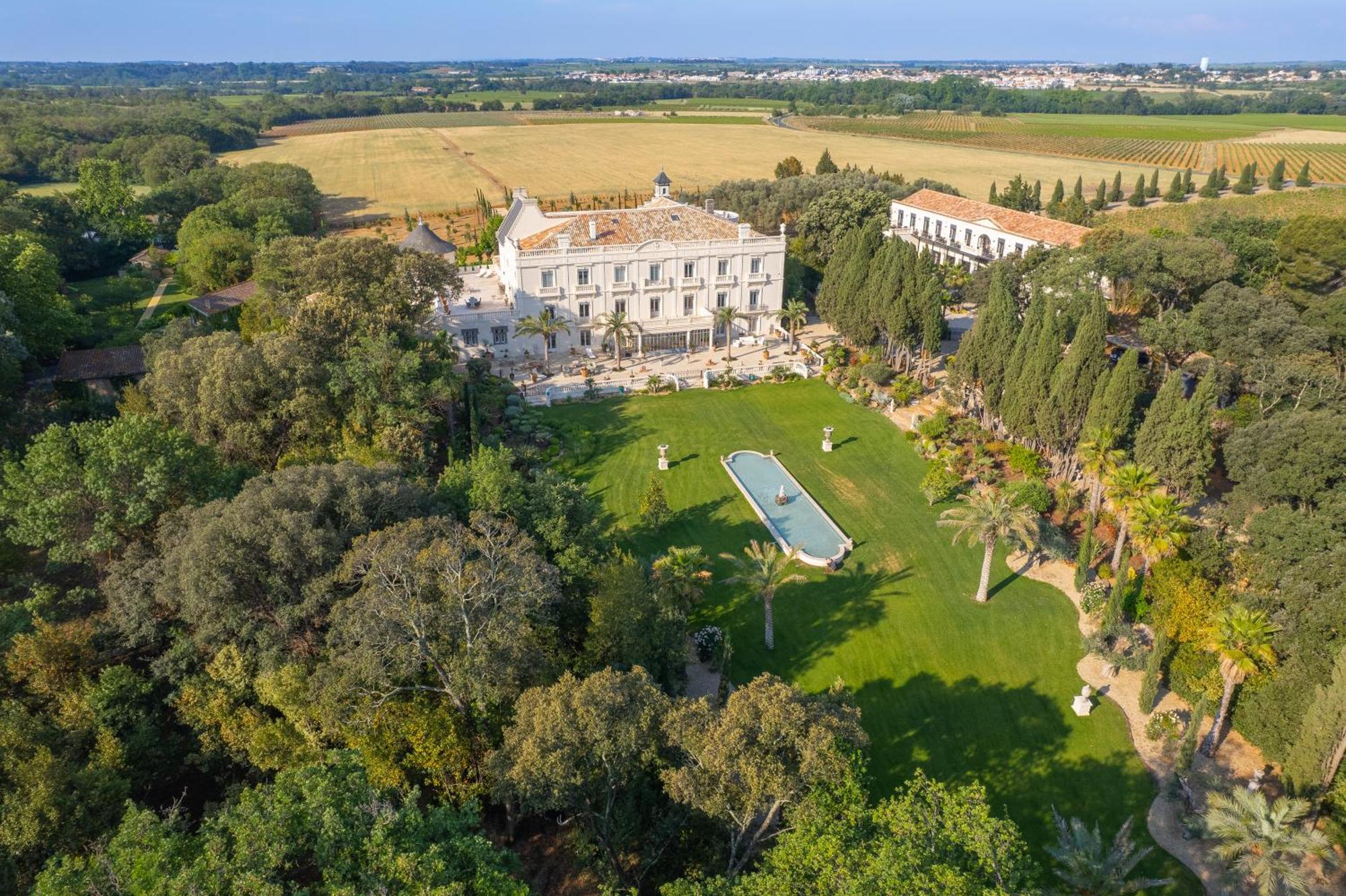 Chateau Hermitage De Combas Servian Exterior foto