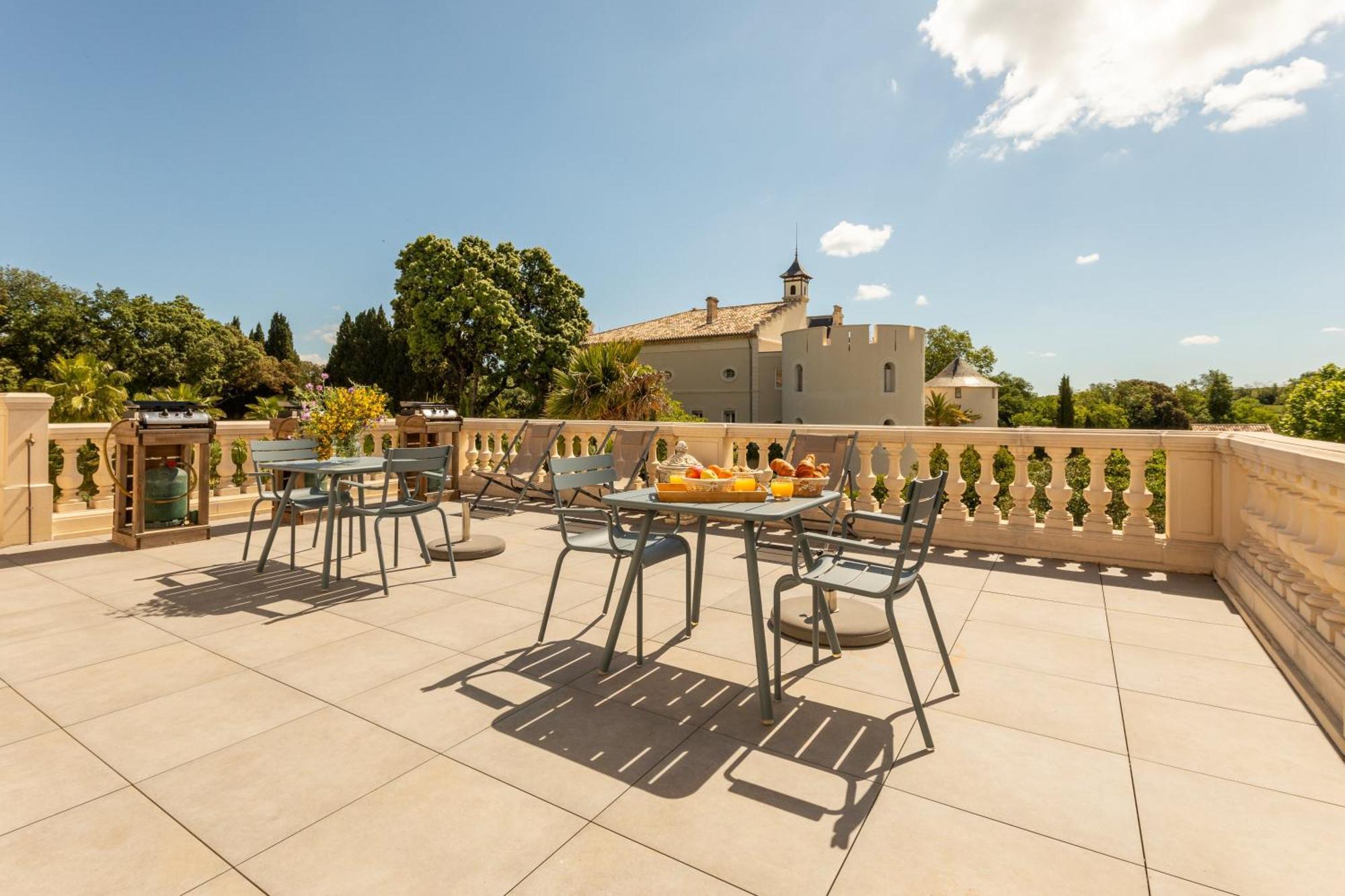 Chateau Hermitage De Combas Aparthotel Servian Exterior foto